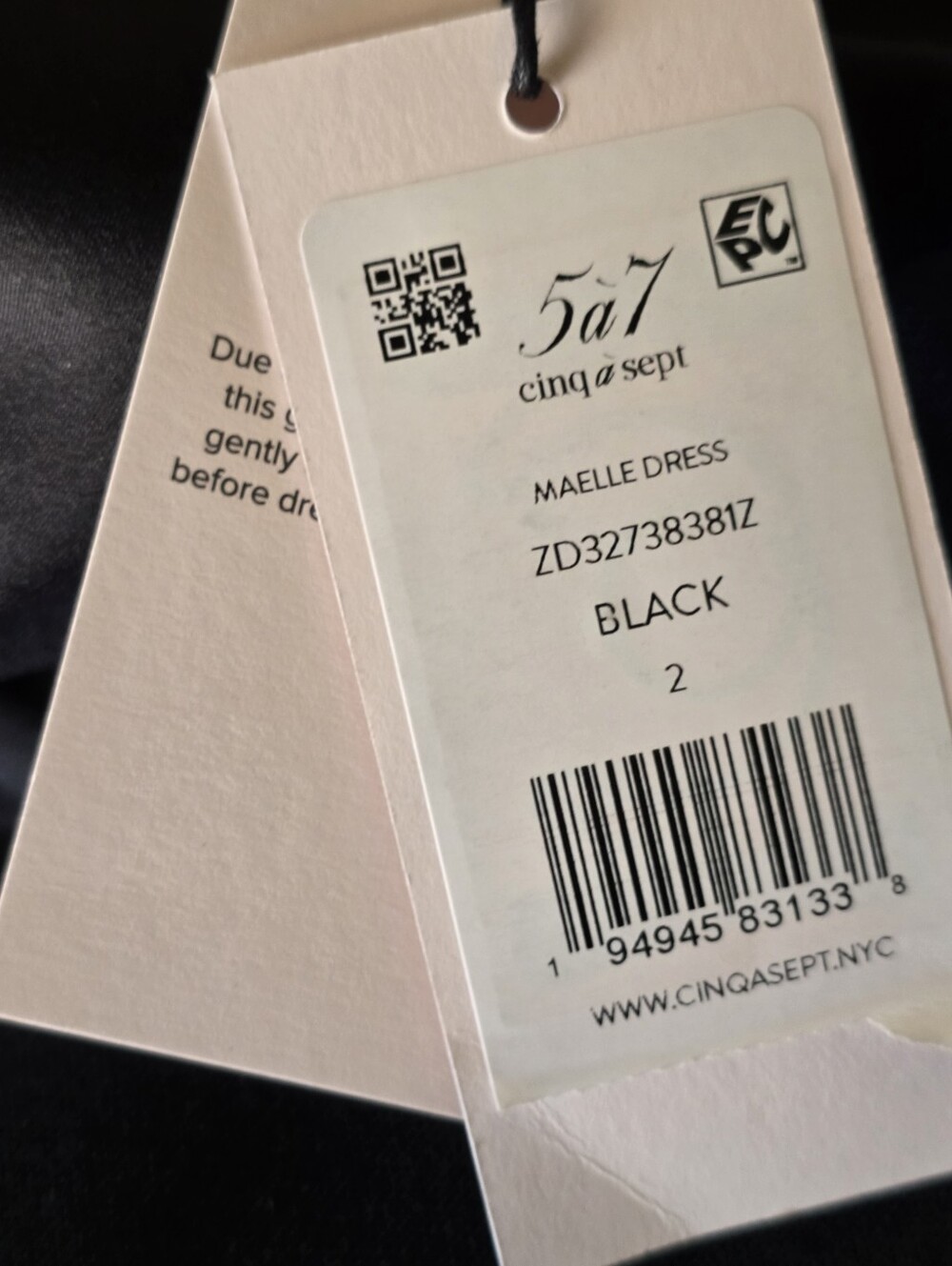 Cinq à Sept Maelle Black Embellished Mini Dress NWT Size 2 - Picture 10 of 12